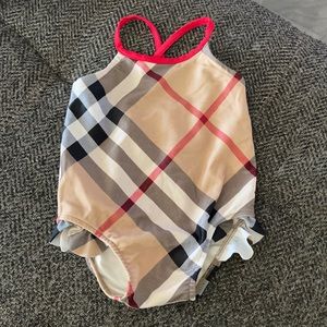 Burberry toddler girl swim suit bikini